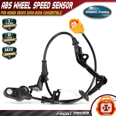 Sensor de velocidad de rueda ABS del lado del conductor delantero para Honda S2000 2000-2009 convertible Foto 1 de 4