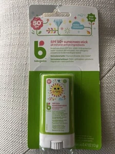 Babyganics Mineral Baby Sunscreen Stick Broad Spectrum SPF 50+ - Picture 1 of 2