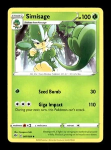 Pokemon Darkness Ablaze SIMISAGE 007/189 - Picture 1 of 1