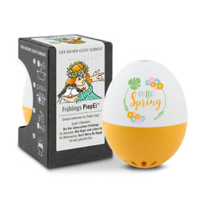 Brainstream PiepEi Frühling Hello Spring Orange Eieruhr zum Mitkochen