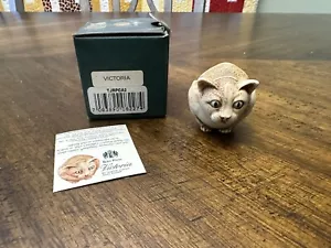 Harmony Kingdom Victoria Kitty Cat UK Made Box Figurine Roly Poly TJRPCA2 - Picture 1 of 3