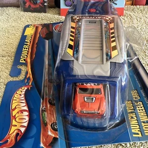 2001 Hot Wheels Power Launcher Orange Mini Cooper Checkerboard Roof Exclusive - Picture 1 of 9