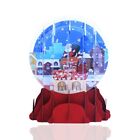3D for up Snow Globe Cards Set Handmade for Up Holiday Cards Greeting Po