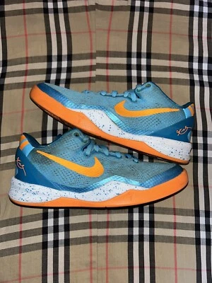 Tenis de baloncesto Nike Kobe 8 GS azul báltico talla 5Y/mujeres 6,5 555586-401 Foto 1 de 4