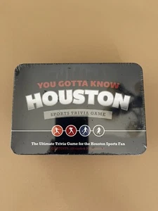 Open Box You Gotta know Houston Sports Trivia Game - Picture 1 of 4