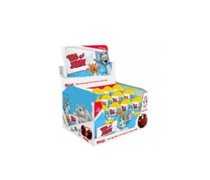 Zaini Tom & Jerry Surprise Milk Chocolate Eggs with Prize Inside 24Pcs - Picture 1 of 4