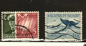 Greenland #28, 49, 71 used - Picture 1 of 1