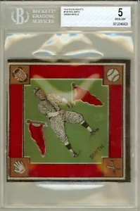 1914 B18 Blanket Red Smith Brooklyn Dodgers Green Infield BGS 5 EX - Picture 1 of 2