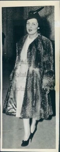 1938 French Opera Singer Colette D'Arville Press Photo - Picture 1 of 2