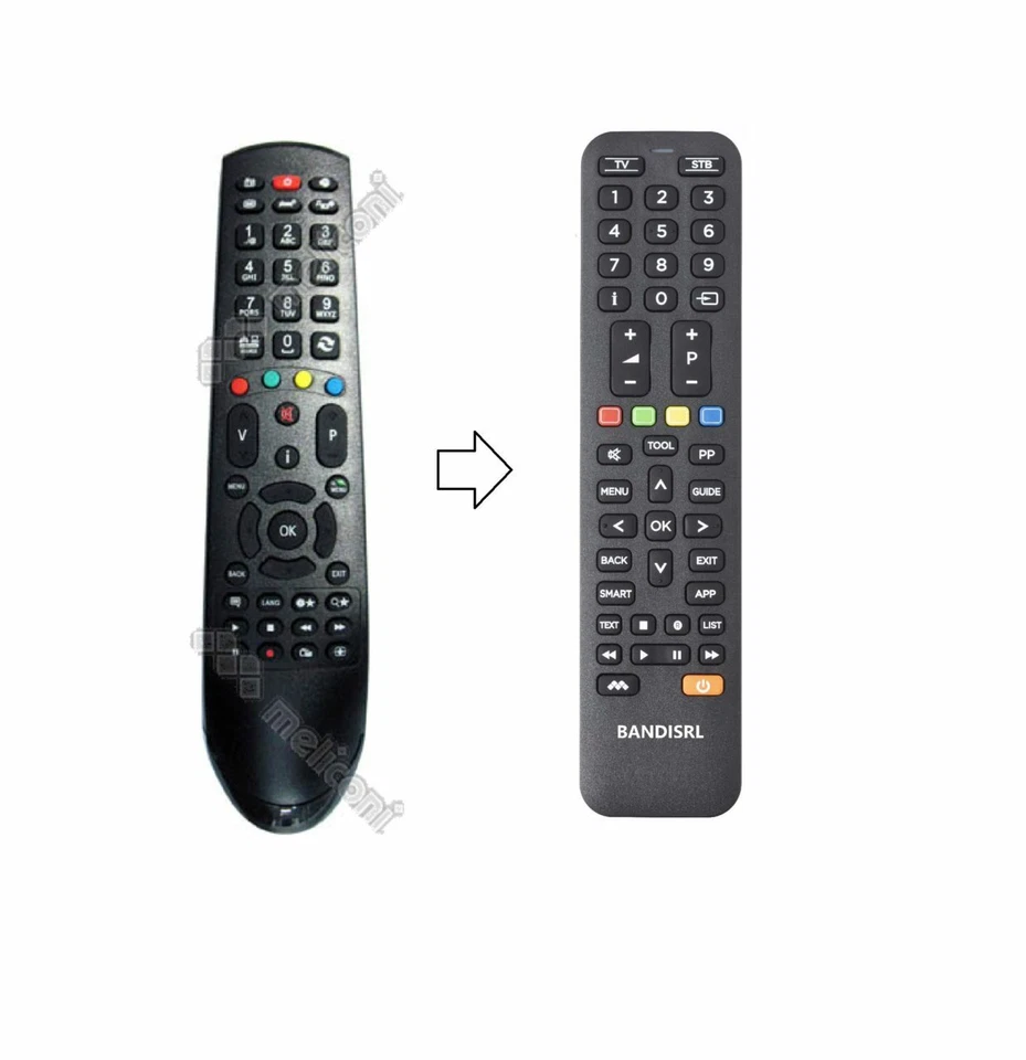 1889 TELECOMANDO COMPATIBILE (NON ORIGINALE) PER TELEFUNKEN RC 4900 - Immagine 1 di 1