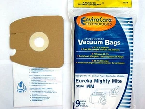 18 micro filtration Vacuum Bags for Eureka MM Mighty Mite 3670 and 3680 Canister - Picture 1 of 3