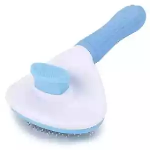 Self Cleaning Slicker Brush Dog Cat Grooming Hair Deshedding Undercoat Pet Puppy - Picture 1 of 12