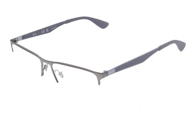 NEW RAY-BAN RB 6335 2855 GUNMETAL GREY AUTHENTIC FRAMES EYEGLASSES 56-17 - Image 1 of 4