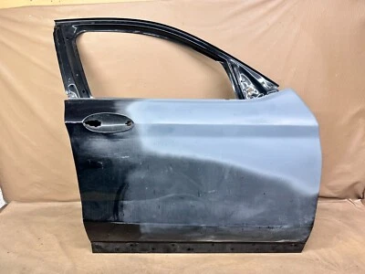 2018 - 2024 BMW X3 G01 Front Right Door Panel Shell Passenger OEM Black Aluminum - Image 1 of 4