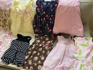 Girls Size 4T Lot Summer Clothes (22 Pieces) - Picture 1 of 17
