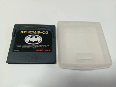 BATMAN RETURNS Game Gear Sega Cartridge Only Japan Import F/S FedEx DHL Tested - Image 1 of 4