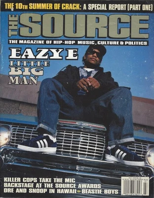 THE SOURCE MAGAZINE ISSUE #58 EAZY E BEASTIE BOYS COLLECTOR'S ITEM VINTAGE - Image 1 of 2