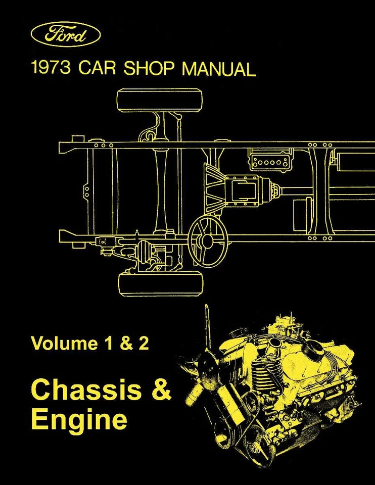 Manual de servicio para Ford 1973 y Lincoln y Mercury (5 vol) Foto 1 de 4