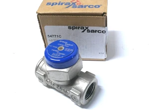 SARCO TD52L Thermodynamic Steam Trap Cool Blue 1/2" NPT 600 PSI - Picture 1 of 3