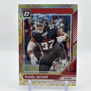 2024 Panini Donruss Optic - Grady Jarrett #12 Flex Emoji Prizm 149/149 Falcons - Picture 1 of 3