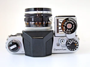 Canonflex R2000 Film Camera w/ Super Canomatic 50mm f/1.4 Everything Works - Picture 1 of 14