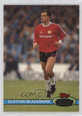 1992 Topps Stadium Club Clayton Blackmore #86 - Imagem 1 de 2