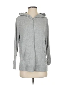 Ann Taylor LOFT Women Gray Zip Up Hoodie S - Picture 1 of 4