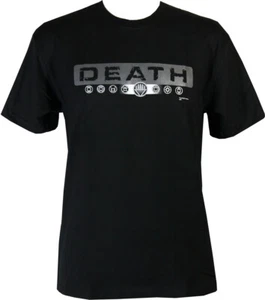 Blackest Night Black Lantern Death Logo Mens T-Shirt, Medium - Picture 1 of 1