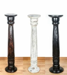 Bali Deko Säulen, Rotation, Blumensäule, Beistelltisch, Pflanzenhocker - Bild 1 von 4