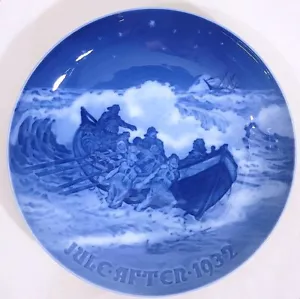 Plato de Navidad Bing & Grondahl B.G Dinamarca 1932 584 - Imagen 1 de 2