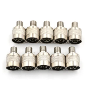 10Pcs/lot N-type N male plug to F female jack RF coaxial adapter connecATRI - Zdjęcie 1 z 8