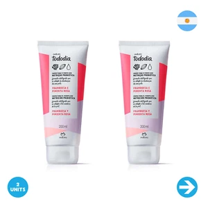 Natura Crema Corporal Nutritiva frambuesa y pimienta rosa 200ml x 2 unidades - Picture 1 of 1