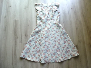 Abito Gal Meets Glam Lola Dancing Daisy Jacquard lunghezza 10 ginocchio floreale nuovo senza etichette - Foto 1 di 14