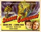 Strange Confession Poster 02 Metal Sign A4 12X8 Aluminium