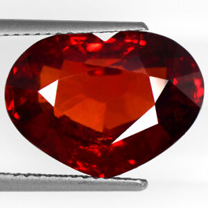 Natural Top Spessartite Garnet Heart Cut Rare Birthstone 11.30cts Gemstone Offer