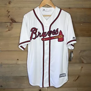 NWT Majestic Atlanta Braves Freddie Freeman Baseball Jersey Cool Base Men's Sz M - Picture 1 of 9