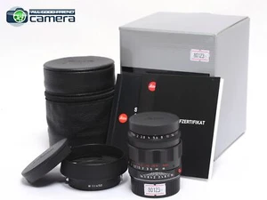 Leica Summilux-M 50mm F/1.4 ASPH. Lens Black Chrome Edition 11688 *MINT in Box* - Picture 1 of 9