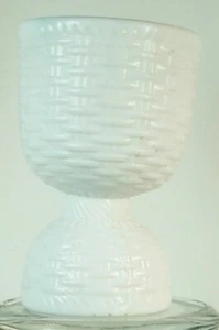 CESTA DE HUEVO DE VIDRIO DE LECHE PATRÓN TEJIDO PATD JUNIO 30 1874 ATTERBURY - Imagen 1 de 5