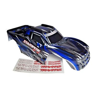 Se adapta a Traxxas Stampede 4X4 VXL V2 Azul Gris Cuerpo Clip-Sin Soporte Montaje Hoss Foto 1 de 4