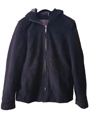 UK10 S DOROTHY PERKINS Capucha Cálida Invierno Lana Chaqueta Abrigo Cremallera Top OFERTA  Foto 1 de 4