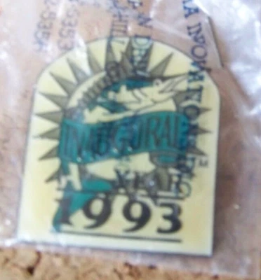 1993 Florida Marlins Inaugural Season pin MLB m&d - Image 1 of 4
