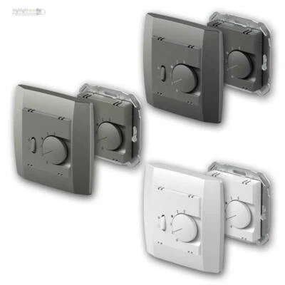 unterputz-Raum-Thermostat-Regler, UP Schalter für zB Fußboden-Heitzung/Kühlung - Bild 1 von 4