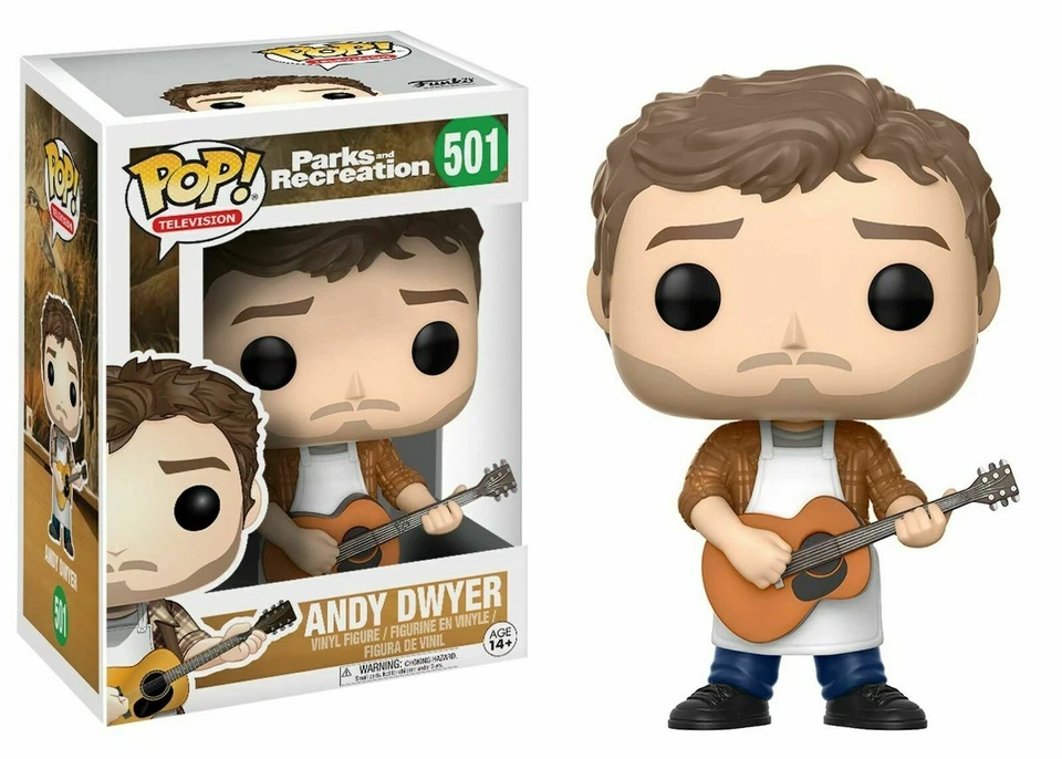 Parks and Recreation Andy Dwyer Pop! Vinyl Figure #501 - Imagem 1 de 1