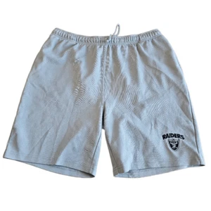 NFL Raiders mens Sz L gray shorts - Picture 1 of 7
