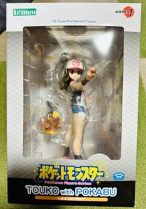 Pokémon Serie Hilda con Tepig Modellino Scala 1/8 Kotobukiya ARTFX J PP701 2018 - Foto 1 di 4