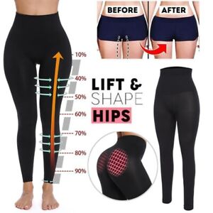 Women Anti Cellulite Compression Leggings Body Shaper Shapewear High Waist Pants