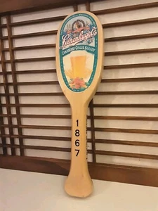 Leinie's Beers Leinenkugel's Cranberry Ginger Shandy Canoe Paddle 13" Tap Handle - Picture 1 of 11