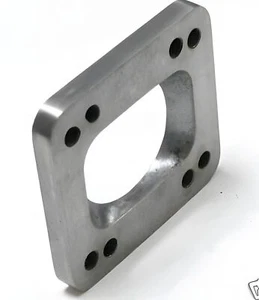 Flange Mitsu DSM 16G, 18G, 4G63T to T4 Transition, Stainless Steel. SSF11326 - Picture 1 of 3