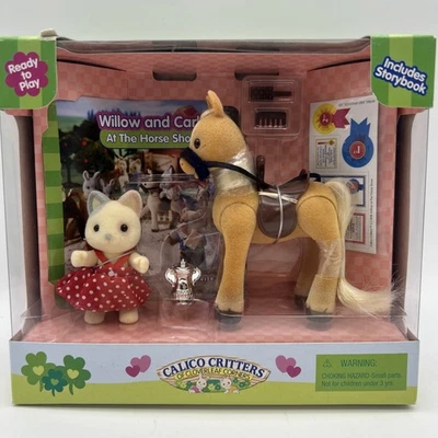 NUEVO SELLADO Calico Critters Cloverleaf Willow & Carly's 1st Horse Show 2009 Foto 1 de 4