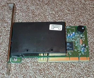 Aztech MSP3885-E PCI Data Fax Communication Modem Card Line RJ-11 810-A64069-A30 - Bild 1 von 3